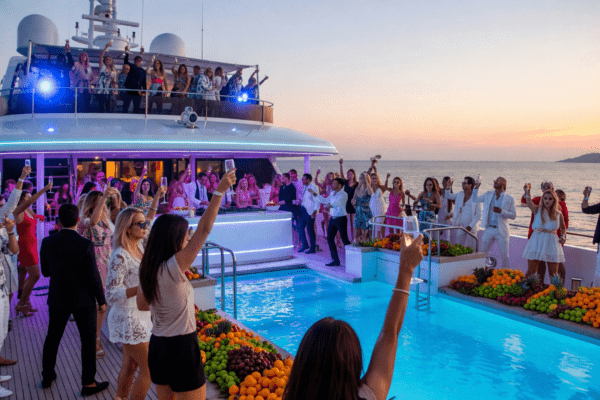 corporate cruise events - Yacht Party - Treasured Cruises