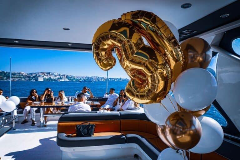Birthday cruise on deck | Treasured Cruises