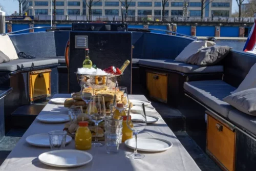 Cruise Ship Rental Deck Setup | Treasured Cruises